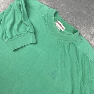 Vtg McGregor T Shirt Mens M Green Crest Sporty Puff Sleeve Combed Cotton Tee 80s